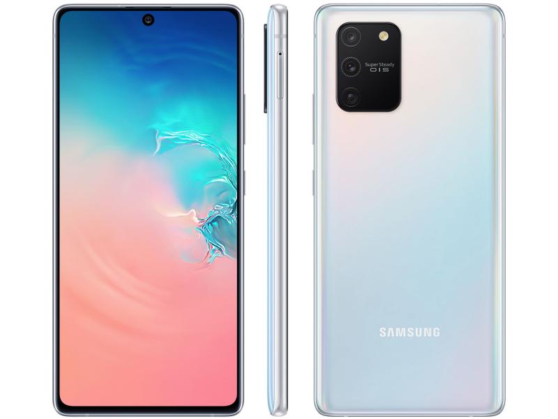 Smartphone Samsung Galaxy S10 Lite 128GB Branco - Octa-Core 6GB